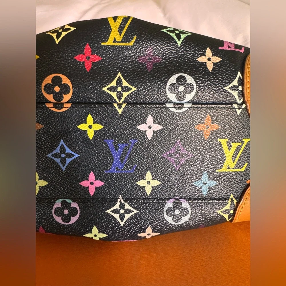 Louis Vuitton Multicolor Monogram Bag Judy Vintage Authentic - Picture 3 of 13